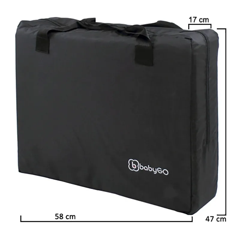 Lit parapluie Dreams I 2 hauteurs Gris - 0m+-9