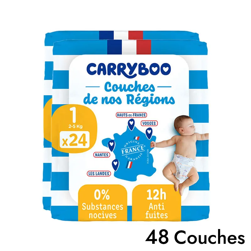 Couches de nos régions T1/2-5kg - 24 couches-3