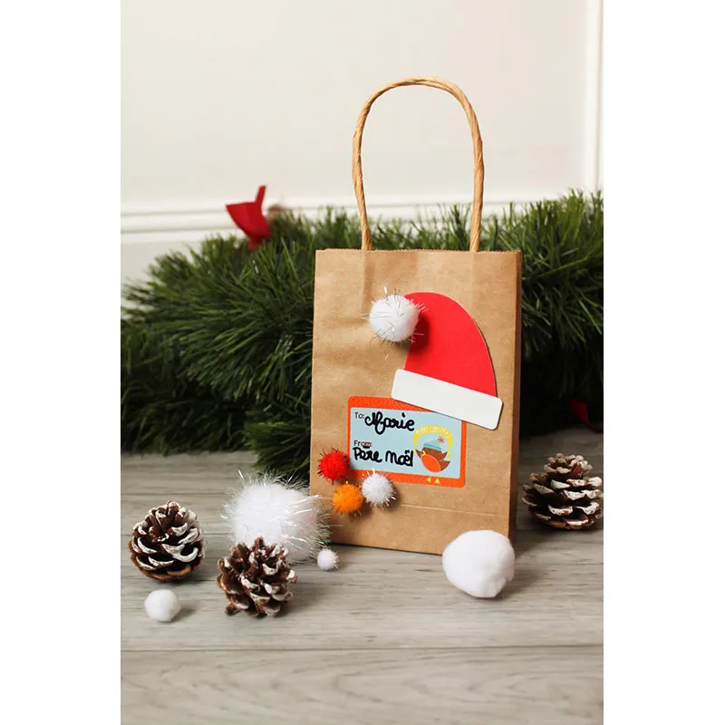 Stickers mousse Personnages de Noël - 50pcs-1