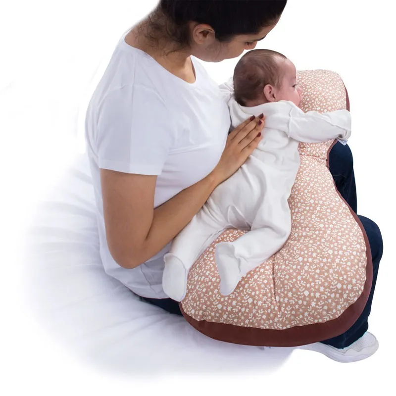 Coussin d'allaitement Fleur - 65x36x12cm-4
