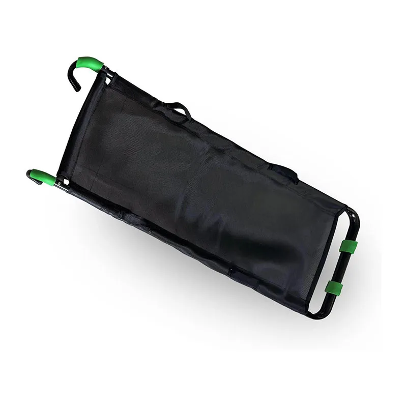 Echelle toboggan pour trampoline - Noir-3