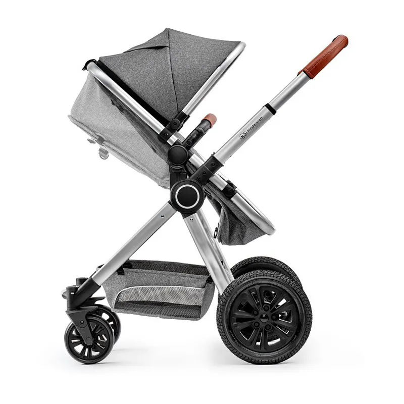 Poussette transformable 3en1 Veo + Cosy Gr.0 Gris - 0m+-4