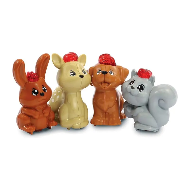 Tut Tut Animo Arbre cabane interactif + 4 Animaux - 12m+-3
