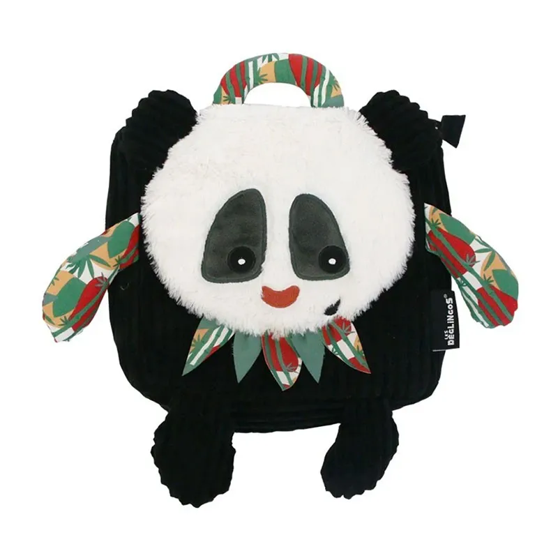Sac à dos Velours Rototos le Panda - 36cm-0