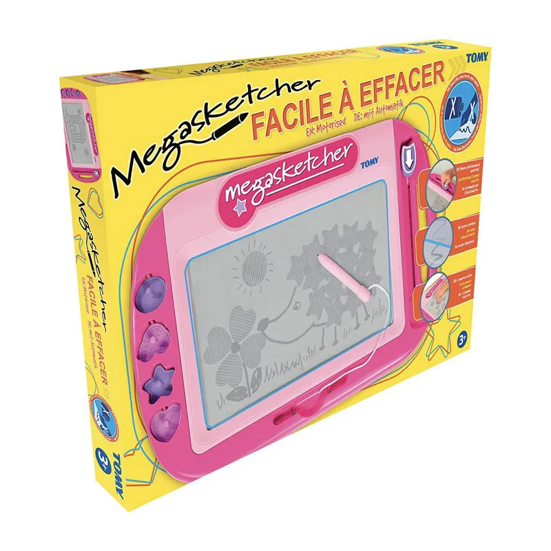 Ardoise magique Rose Facile à effacer Megasketcher - 36m+-2