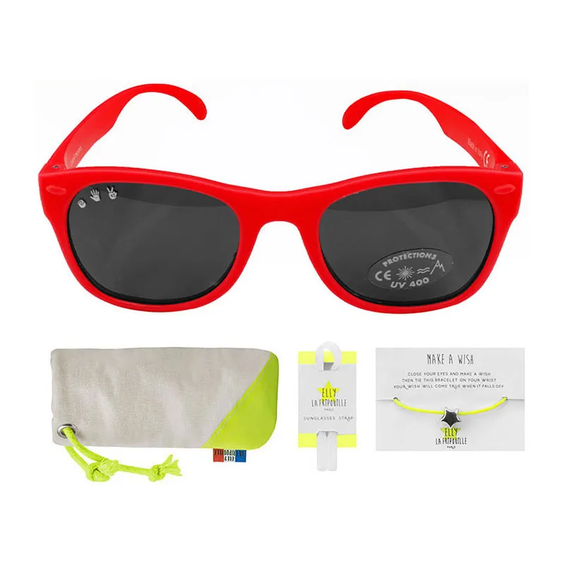 Lunettes de soleil Anti-UV Cat.3 - Mcfly Red-3