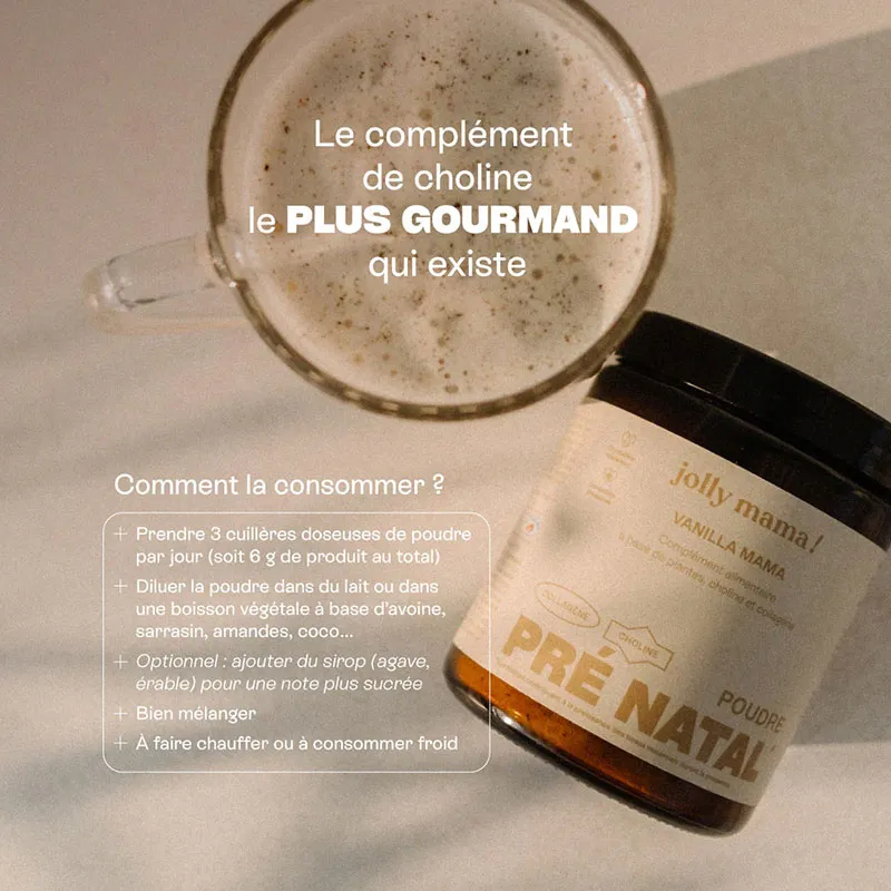 Poudre pré-natal Vanilla Mama - 112g-4