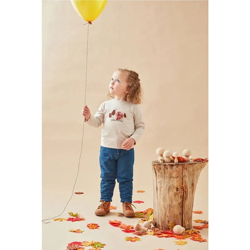 T-shirt ML Hérisson - Beige-3