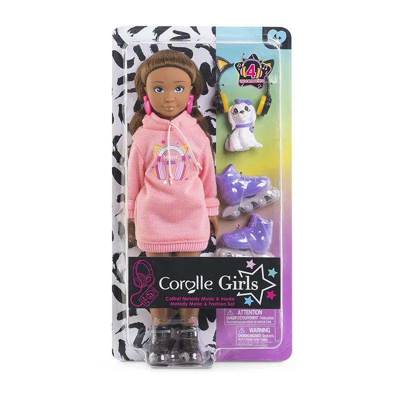 Coffret Corolle Girls Melody Music & Mode 28cm - 4+-14