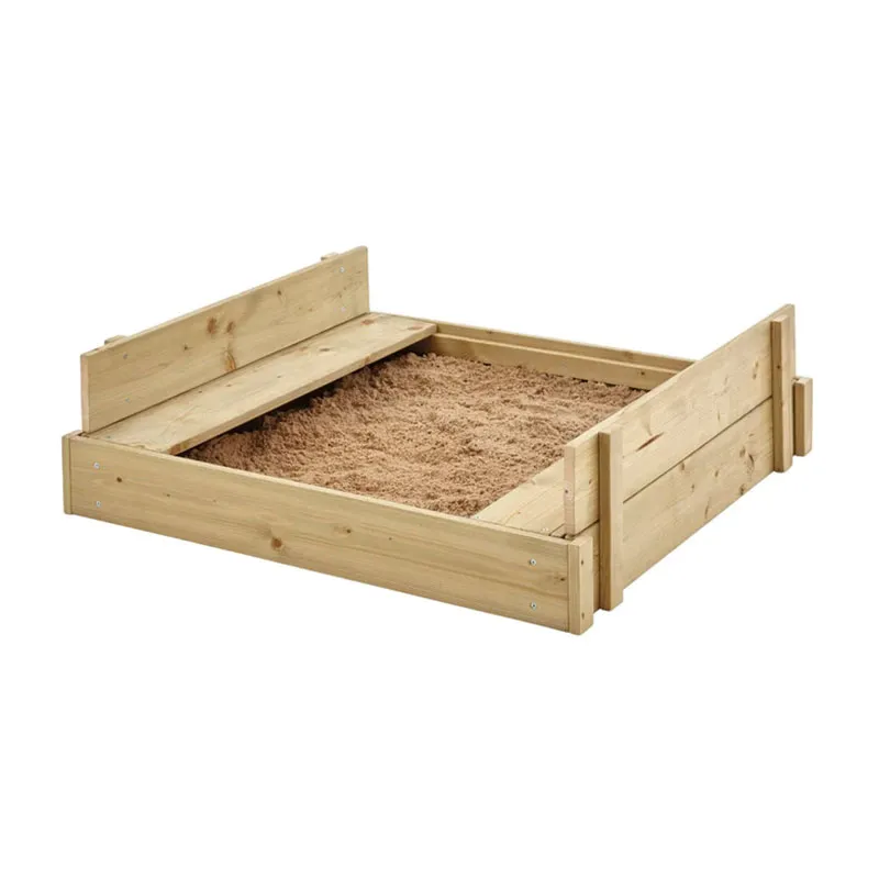 Bac à sable avec couvercle - 100x90x27cm-6