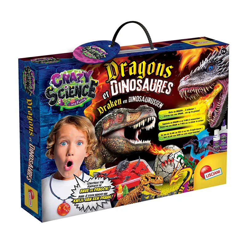 Dragon & Dinosaures Crazy Science - 7+-0