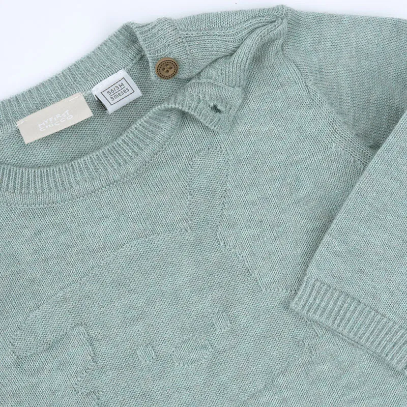 Sweat Lapin - Bleu-1