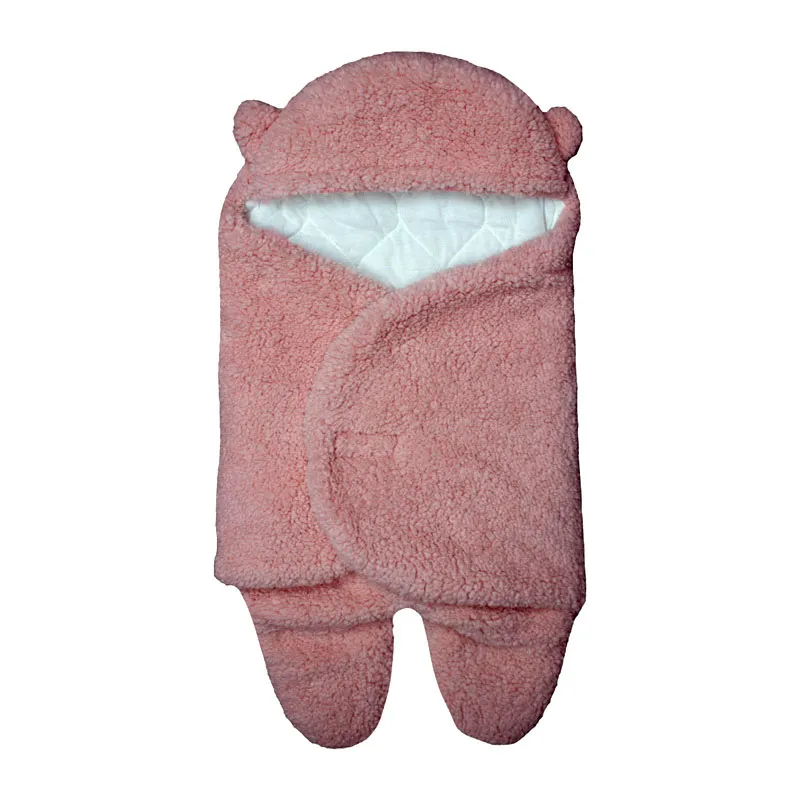 Nid d'ange Ourson Rose - 0-6m-0