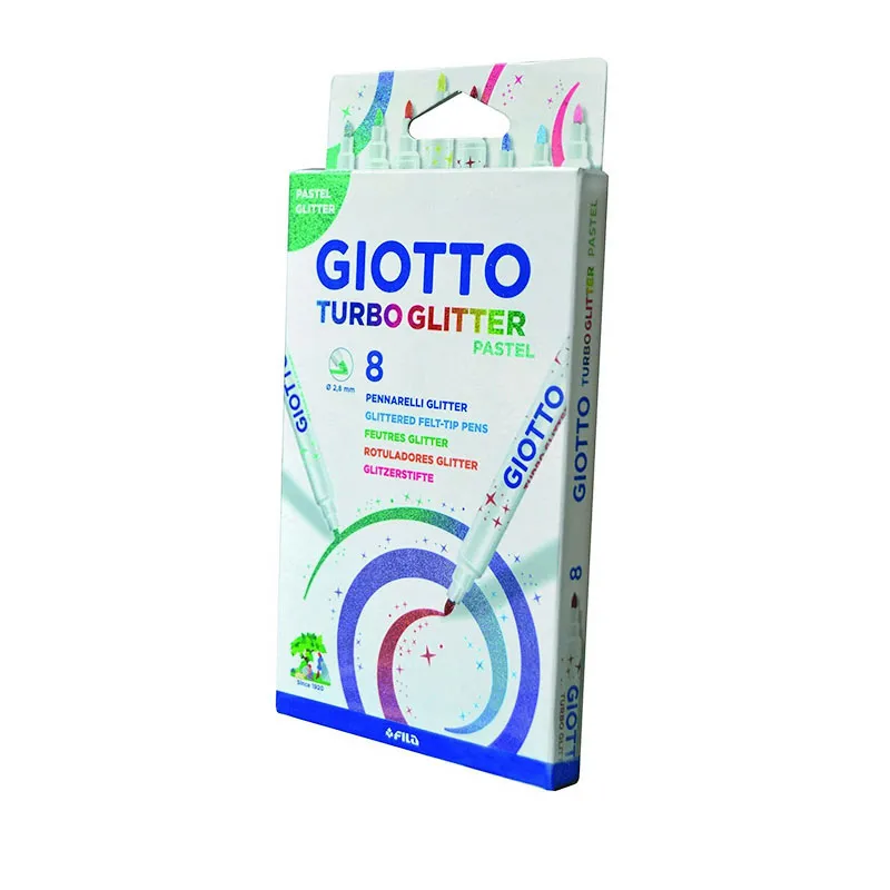 Feutres Turbo Glitter Pastel - 8pcs-1