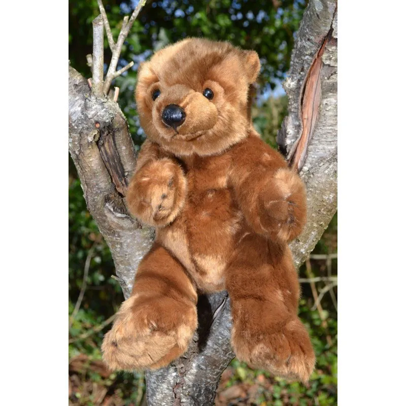 Peluche Ours Caramel Anima - 35cm-1