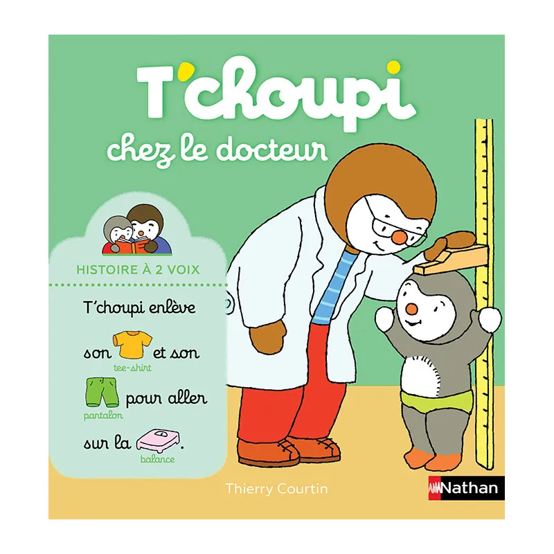 T'Choupi chez le docteur Histoire à 2 voix - 24m+-0