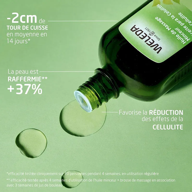 Huile de Massage Minceur au Bouleau - 200ml-1