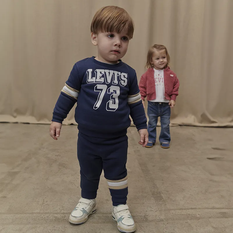 Ensemble 2 pcs polaire Bébé Kidswear - Dress Blues-2