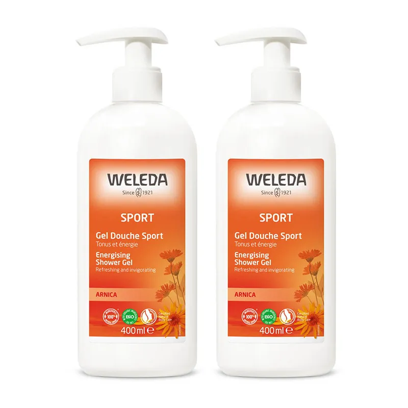 2 Gels Douche Sport à l'Arnica - 2x400ml-0