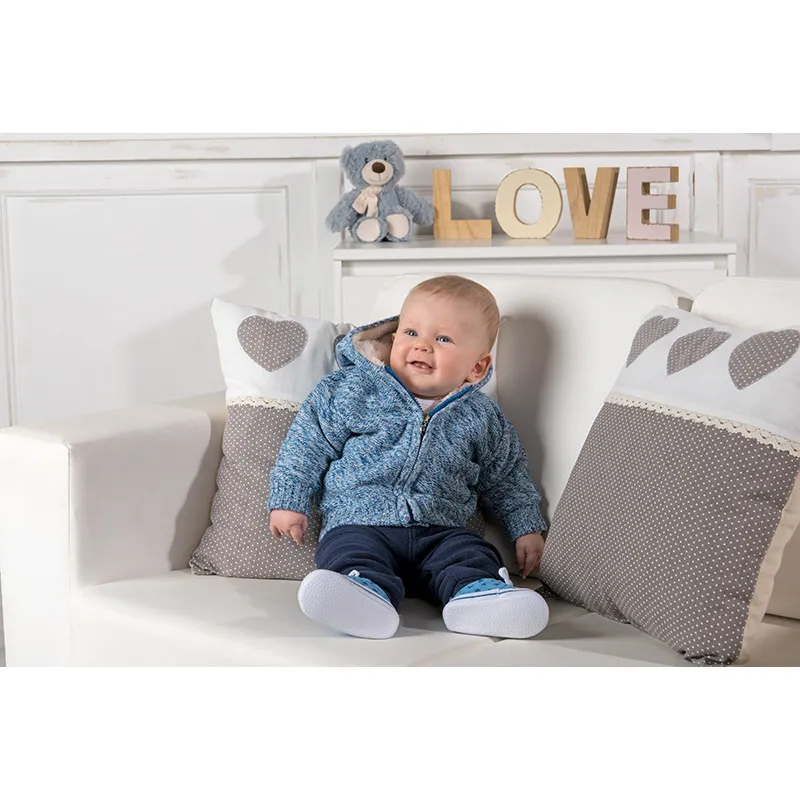 Jogging polaire Basic Bébé - Marine-2