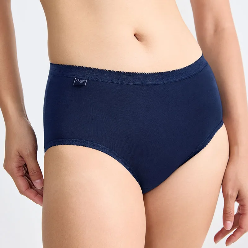 4 Culottes midi Sloggi Basic - Multicolore 13-1