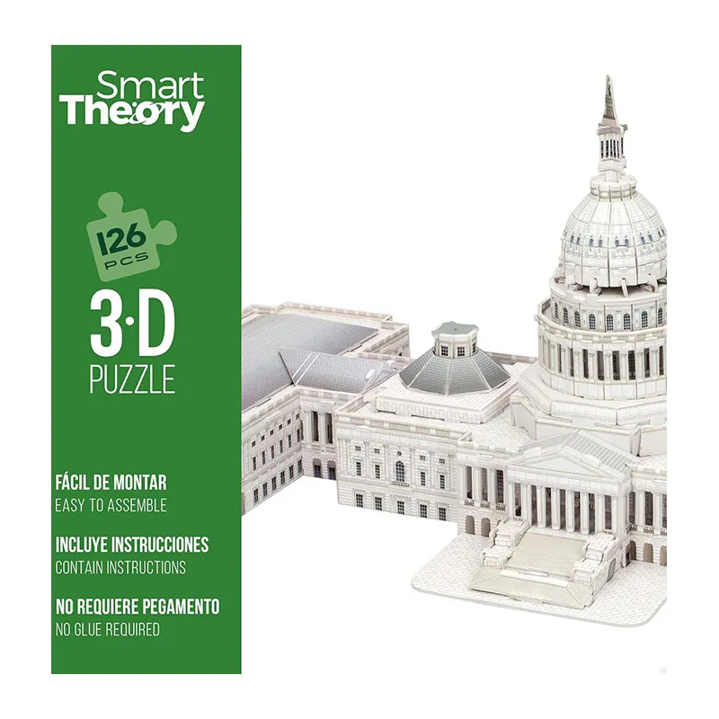 Puzzle 3D Capitole des USA 126pcs - 36m+-2
