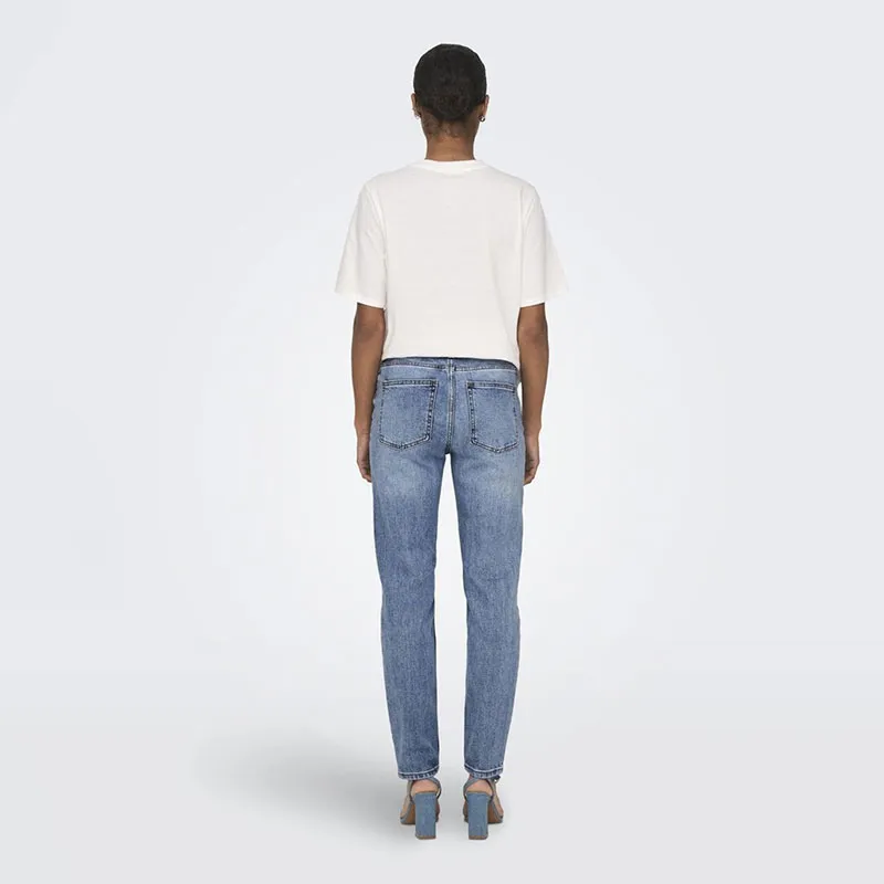 Jeans straight fit Emily - Medium Blue Denim-10
