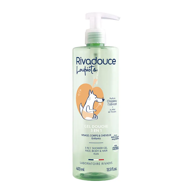 Gel douche 3en1 Loupiots Chapeau l'abricot - 400ml-0