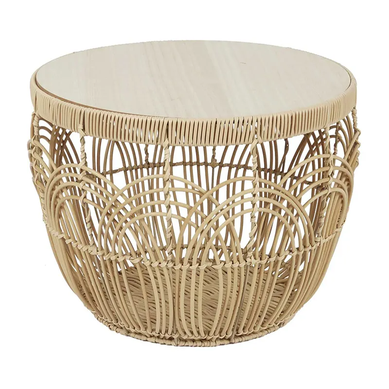 2 Tables Gigognes Java - 35x45x45cm-2