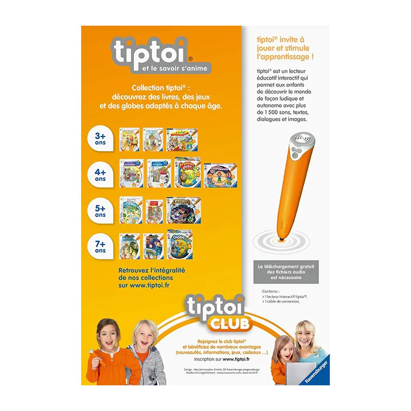 Stylo le lecteur interactif - 36m+-6