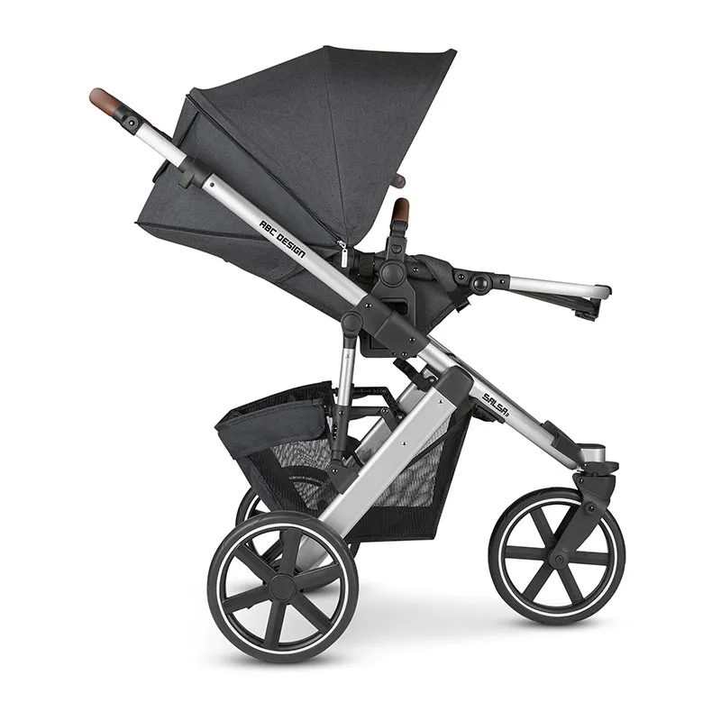 Duo Poussette Salsa 3 Storm + Siège-auto Tulip Noir + Adaptateurs - 0m+-14