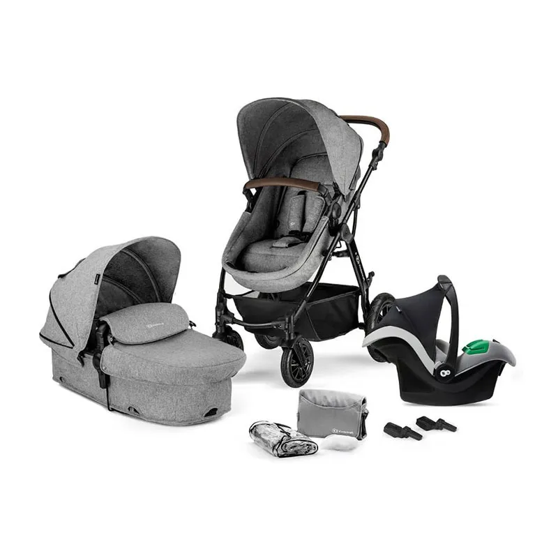 Poussette Moov 3en1 Mink Pro Grey Melange - 0m+-1