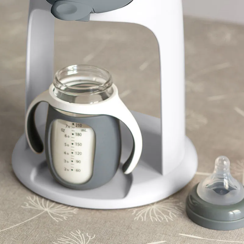 Tasse d'apprentissage en verre Gris minéral - 210ml-1