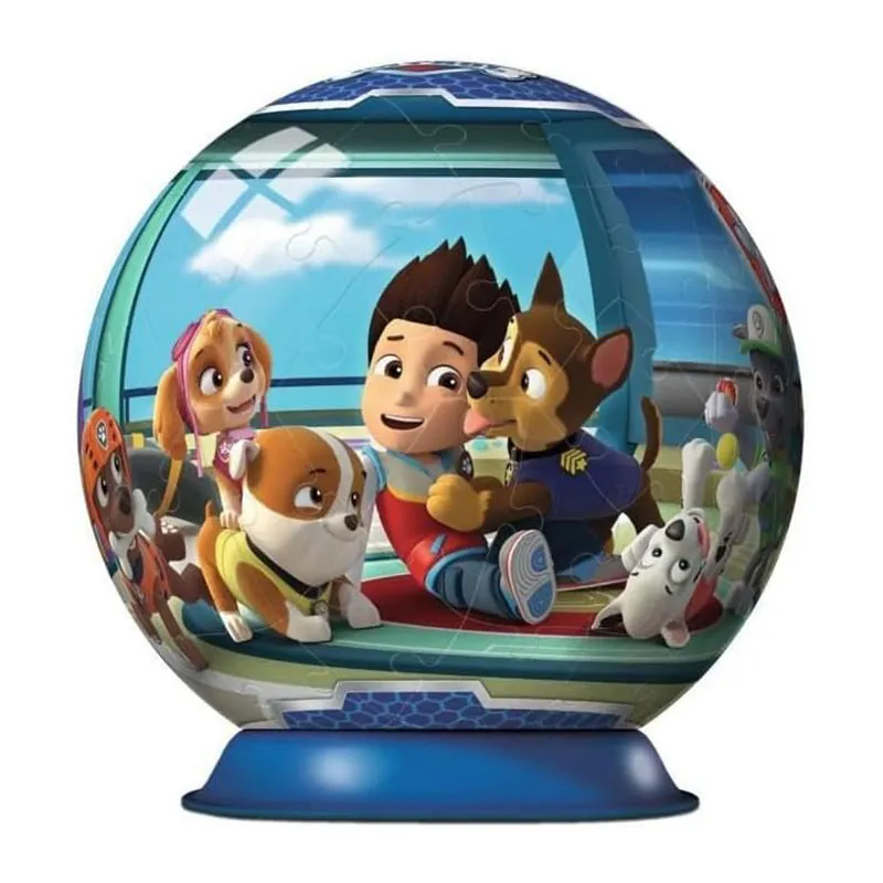 Puzzle 3D ball Pat'Patrouille 72pcs - 6+-1