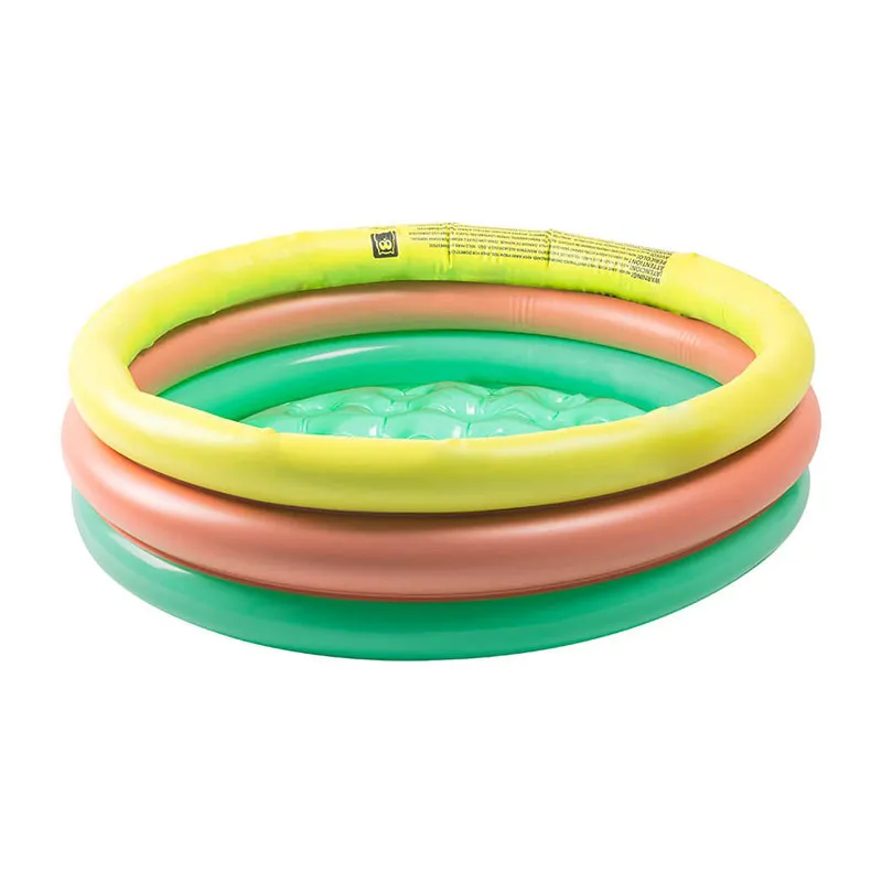 Piscine gonflable 3 anneaux Hello Summer - 86x25cm-0