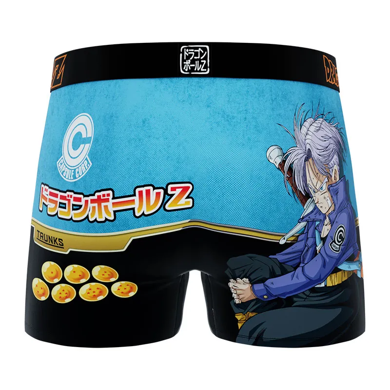 4 boxers homme Dragon Ball Z - Bleu/Rose/Noir/Orange-6