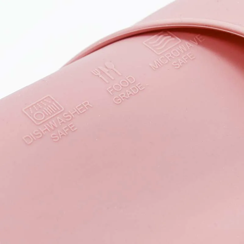 2 Bavoirs silicone avec récupérateur-3