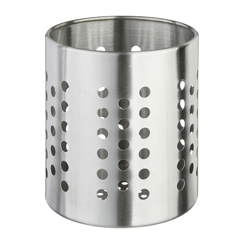 Égouttoir à couverts Inox - Ø12x13cm-0