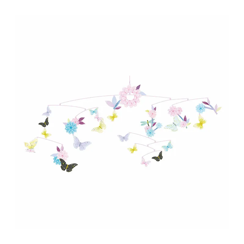 Mobile papier Ronde des papillons - 0m+-0