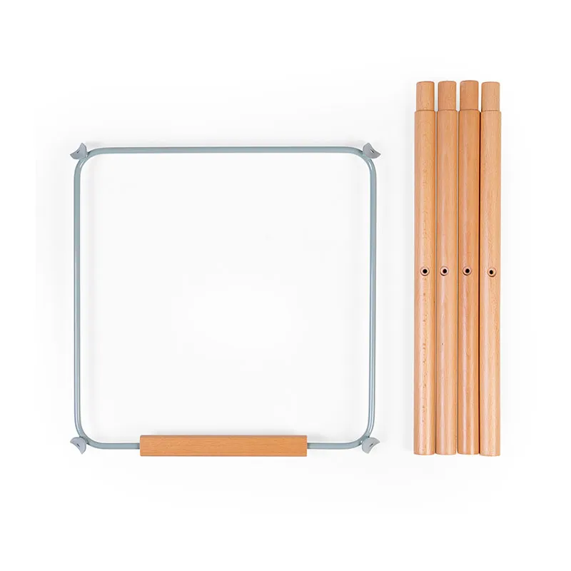 Extra set de Pieds pour Chaise haute Evolu - Naturel-0