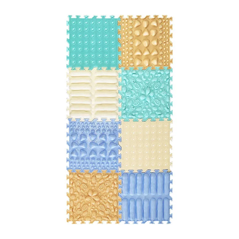 Tapis puzzle orthopédique Pastel tendre 8pcs - 24m+-0