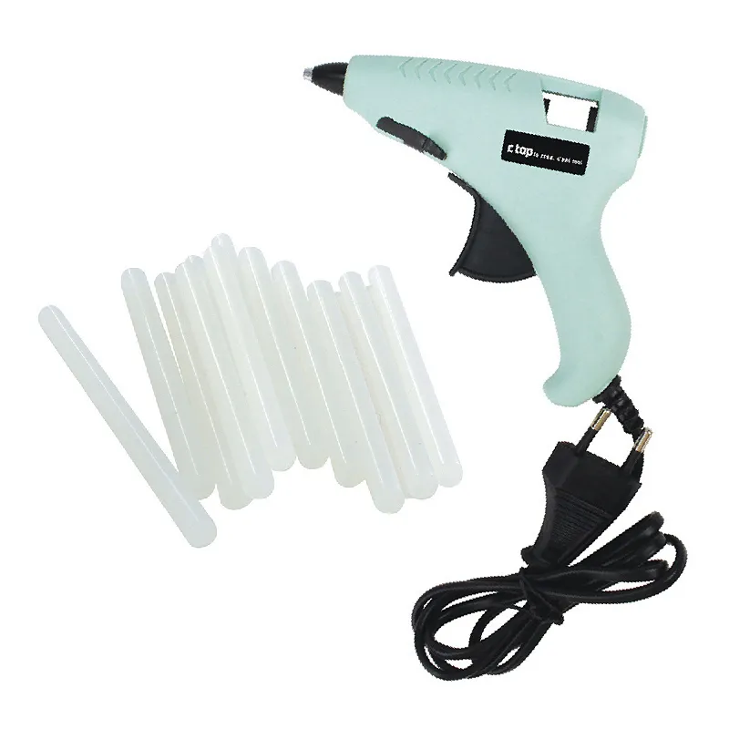 Pistolet colle + Recharge bâtons de colle - 26pcs-0
