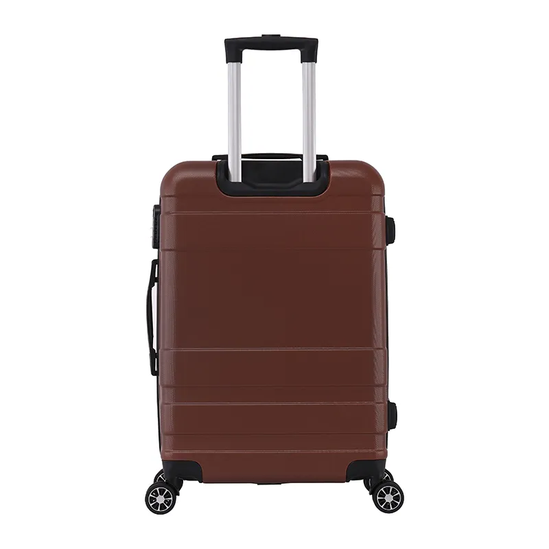 Set de 3 valises Lyra 55/65/75 cm - 43/65/94,5L - Coffee-2