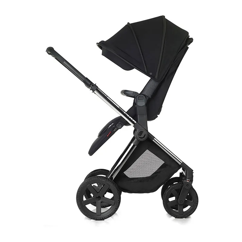 Trio Poussette Crosslight Pro + Nacelle Micro Pro 2 + Cosy Koos Cold Black - 0m+-2