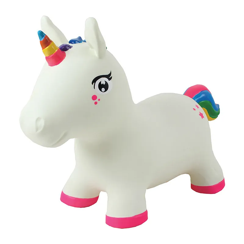 Licorne sauteuse Rose - 12m+-0