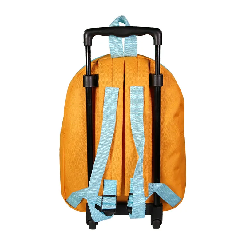 Sac à dos à roulettes maternelle Le Roi Lion Jaune - 25x32cm-3