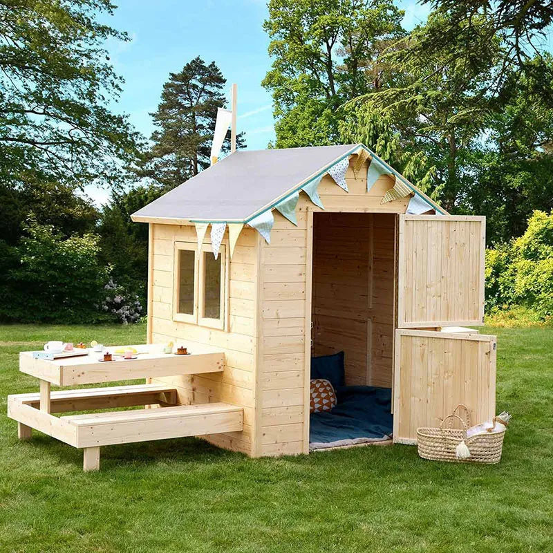 Maisonnette + table + mini cuisine Blanche - 36m+-4