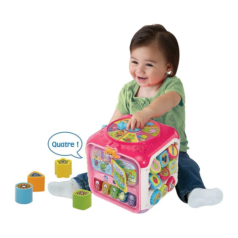 Super cube des découvertes Rose - 9m+-2