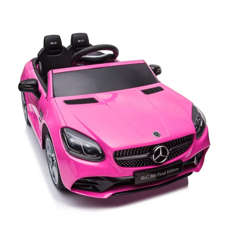 Voiture à batterie Mercedes-Benz SLC Rose - 36m+-2