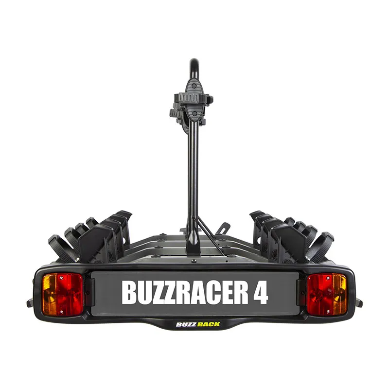 Porte-vélo sur attelage plateforme Buzzracer 4 - 4 vélos-4